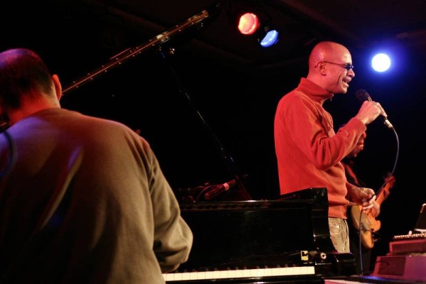 Michel Wintsch and Ernie Odoom with "Liquid Groovement" at the Sud Des Alpes, Amr, Geneva, Switzerland, 2005