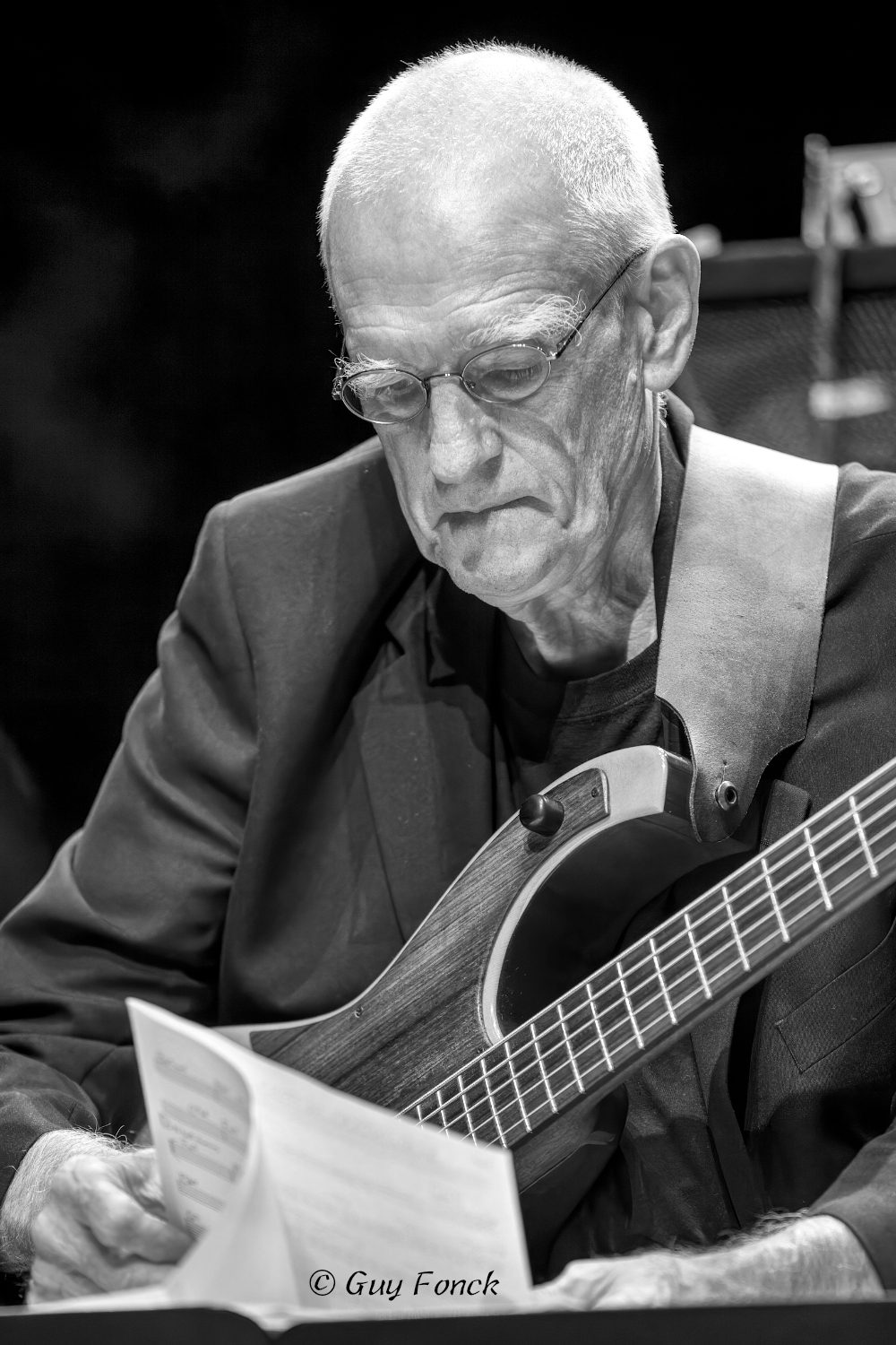 Steve Swallow 2012 — jazz photo by Guy Fonck | All About Jazz