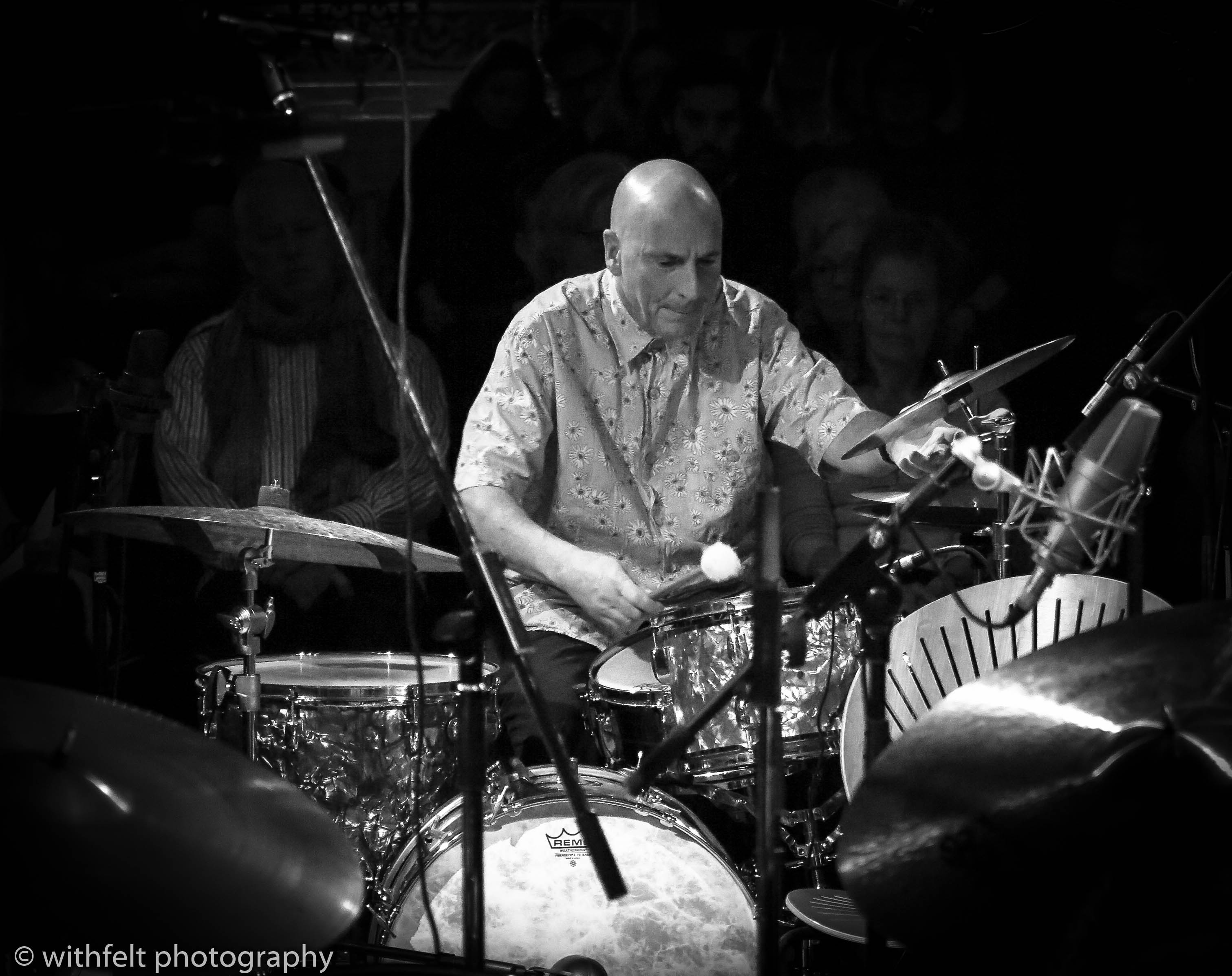 Joey Baron at Jakob Bro 40th birthday concert 12.04.2018 in Copenhagen