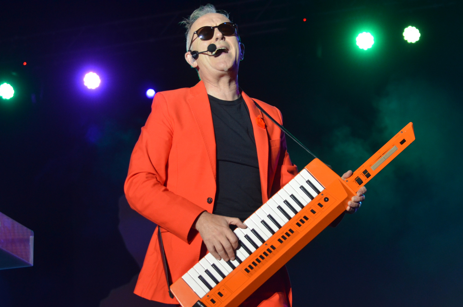 Howard Jones Performs at the Retro Futura Tour on Long Island, 8-23-14.