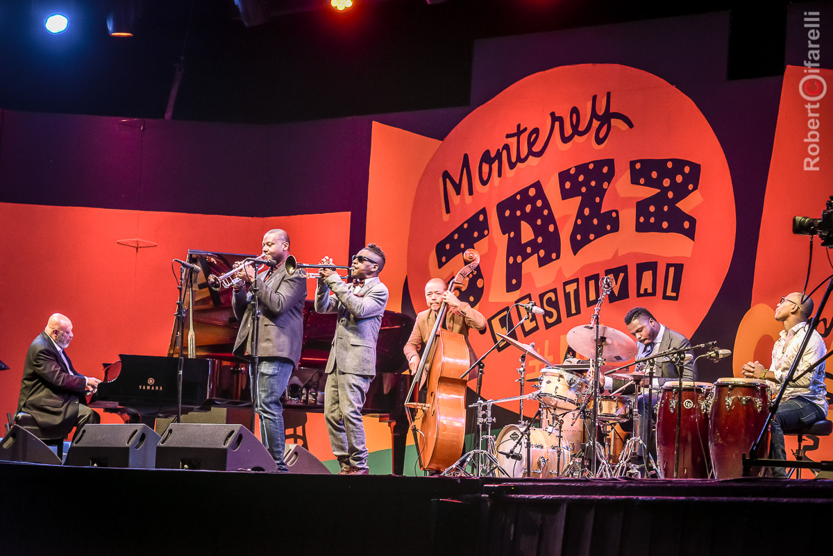 Kenny Barron Trio, with special guests Roy Hargrove, Sean Jones, Petrito Martinez - 60th Monterey Jazz Festival, 2017