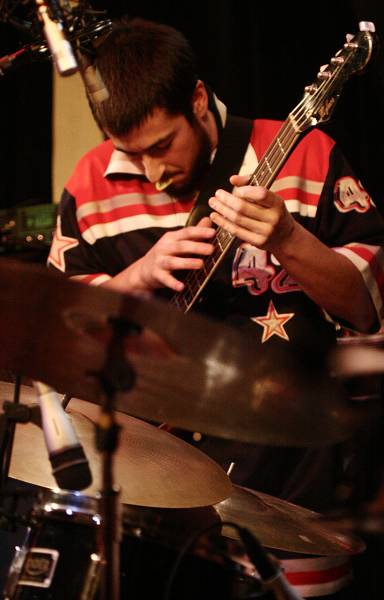 Cyril Moulas with "Quartier Lointain + Guillaume Perret" at L'Ecurie, Geneva, Switzerland, 2005