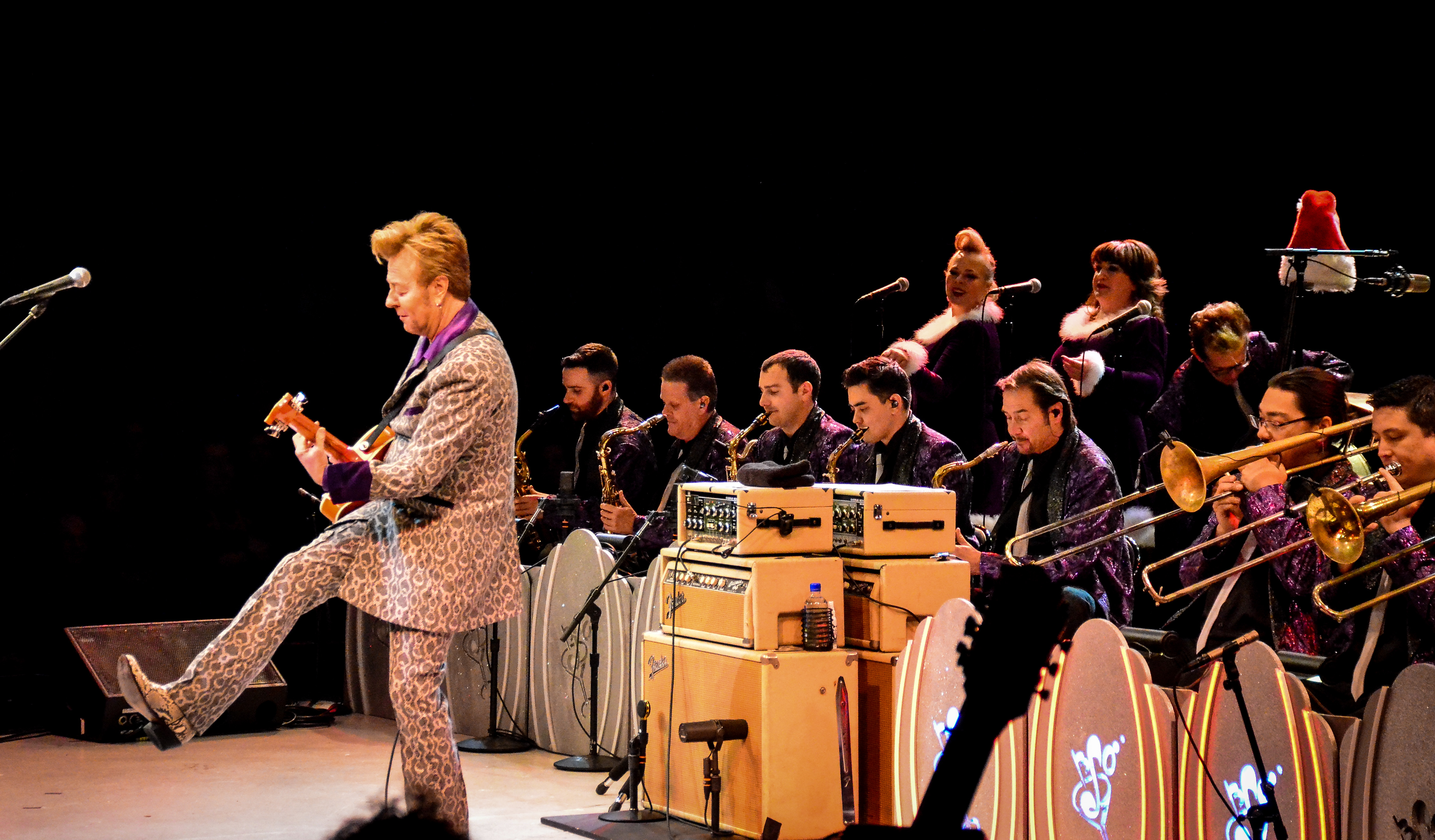 Christmas Rocks! The Brian Setzer Orchestra's 15th Anniversary Tour featuring Lara Hope and the Ark-Tones. 