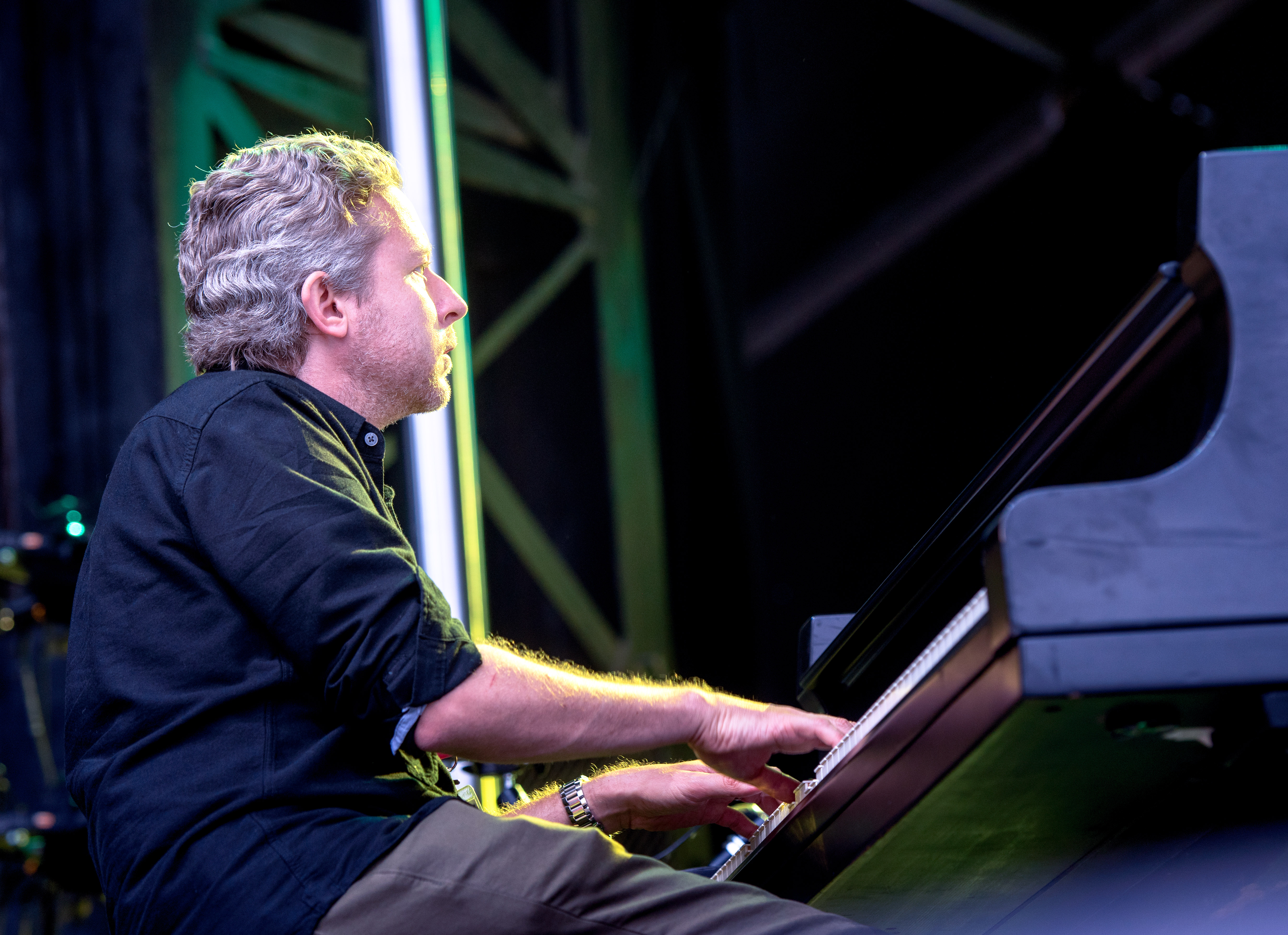 Josh Rager With The Joe Sullivan Big Band At The Montreal International Jazz Festival 2018