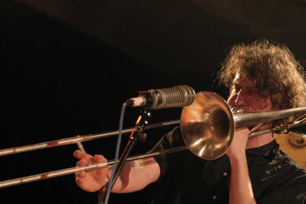 Jerome Gautschi with "Alain Della Maestra & Edition Speciale Tentet" at Amr, Sud Des Alpes, Geneva, Switzerland, 2005