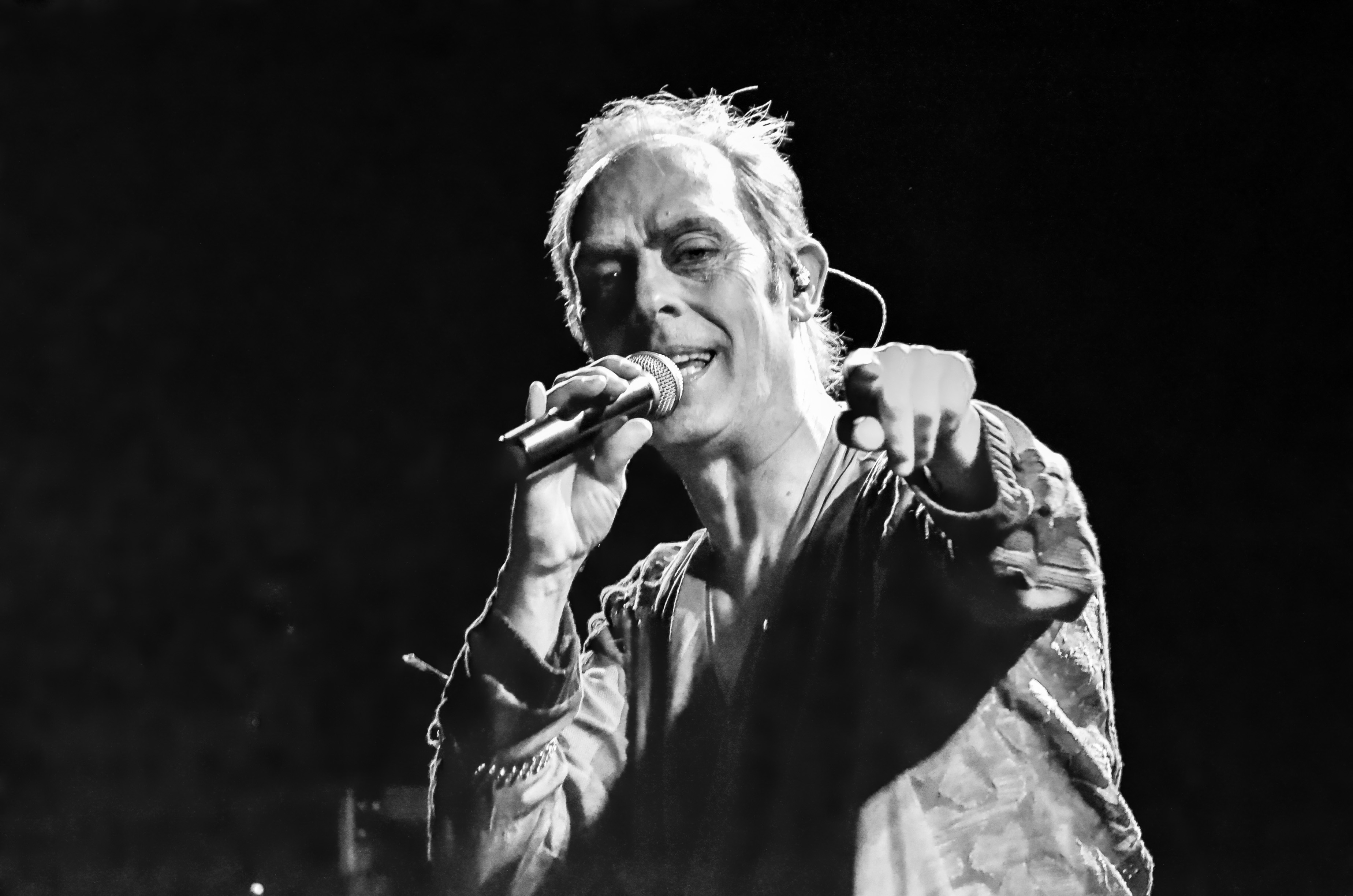 Peter Murphy at Le Poisson Rouge in NYC on 4-22-2016.