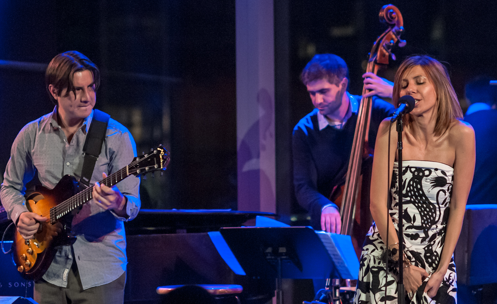 Mike Moreno, Peter Slavov and Magos Herrera and Sextet at Dizzy's