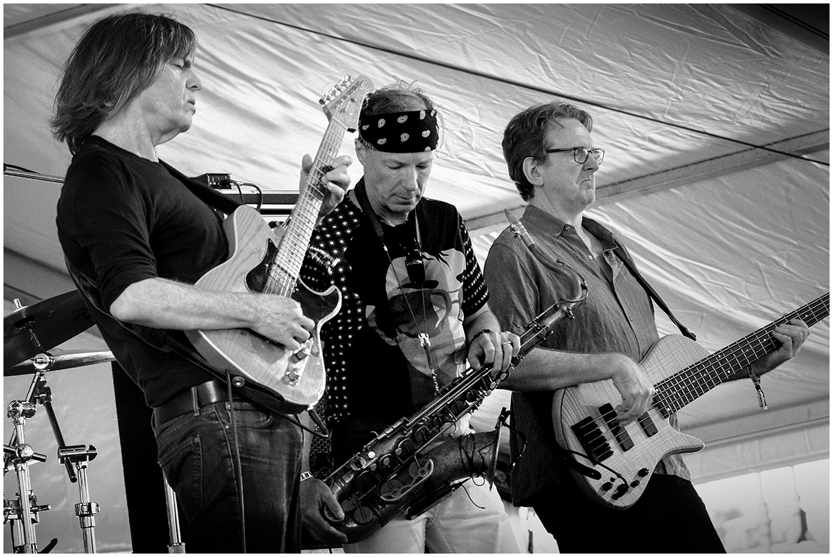 Mike Stern/Bill Evans Band at the 2015 Newport Jazz Festival