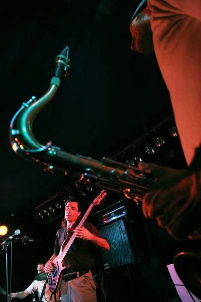 Pascal Alba and Guillaume Perret with the "Pascal Alba Group" at the Chat Noir, Geneve, Switzerland, 2006