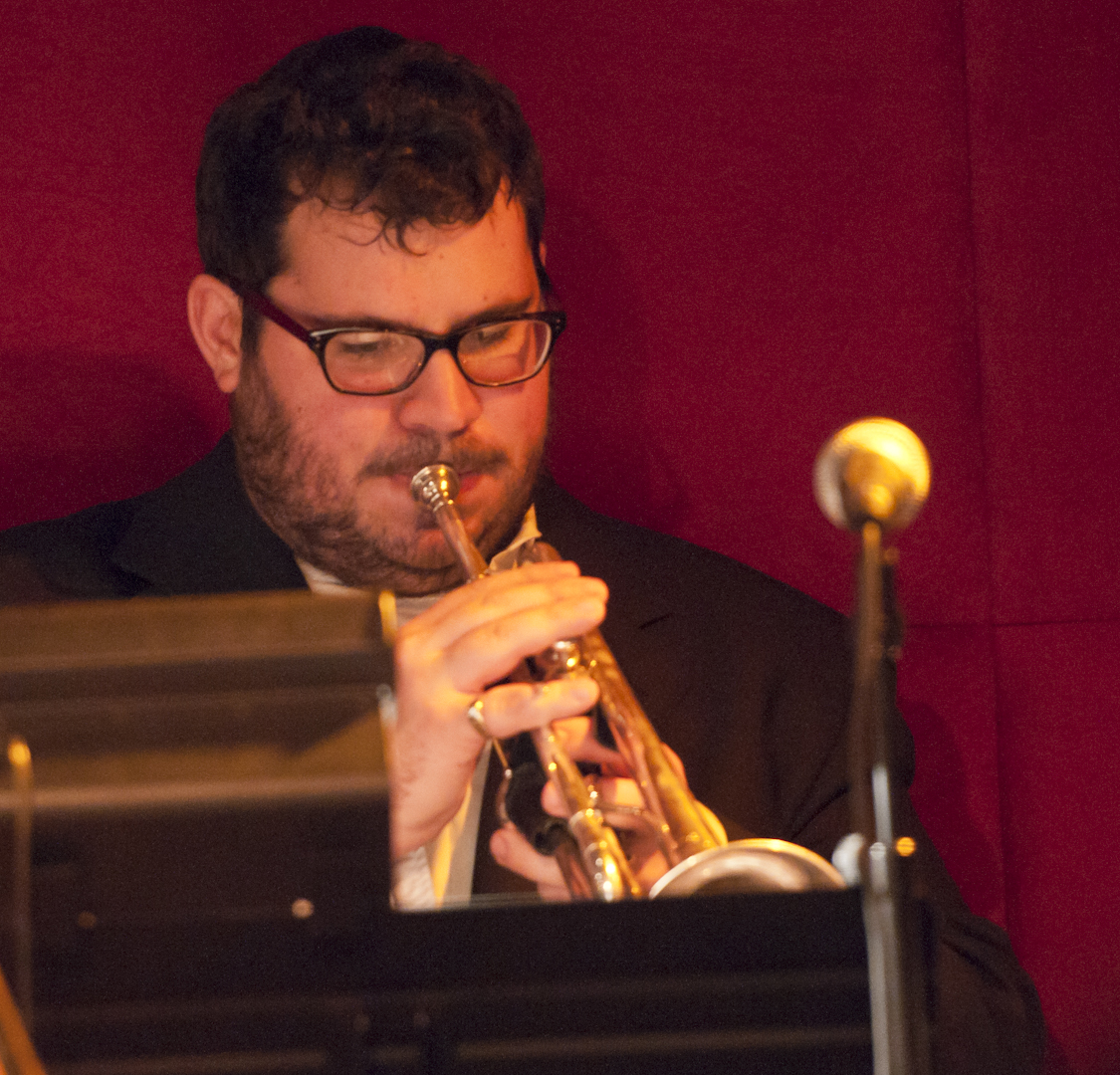 Augie Haas with the Maria Schneider Orchestra at the Jazz Standard