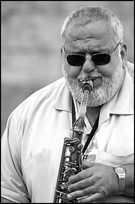 Bobby Militello<br>with Dave Brubeck<br>2004 JVC Jazz Festival in Newport R.I.