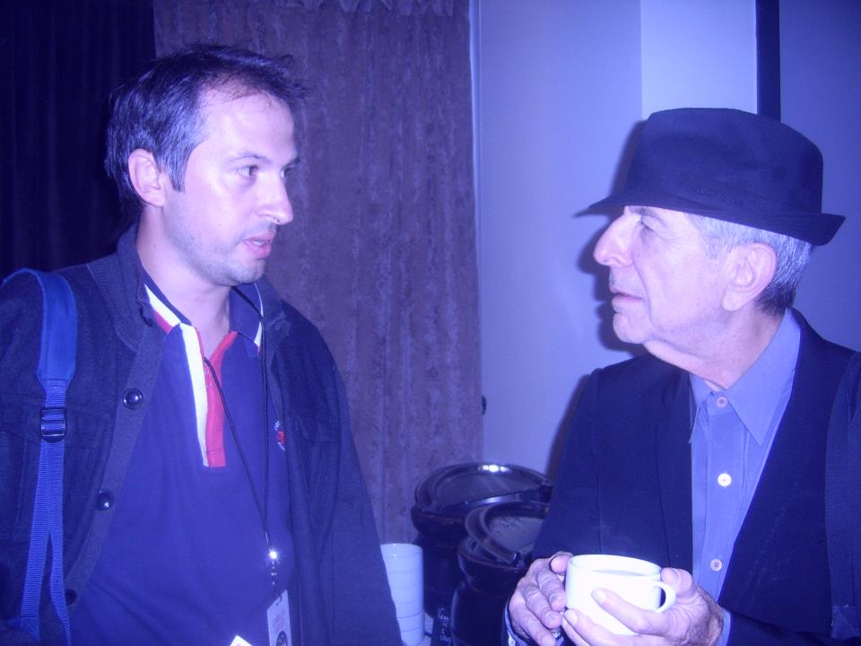 Nenad Georgievski and Leonard Cohen