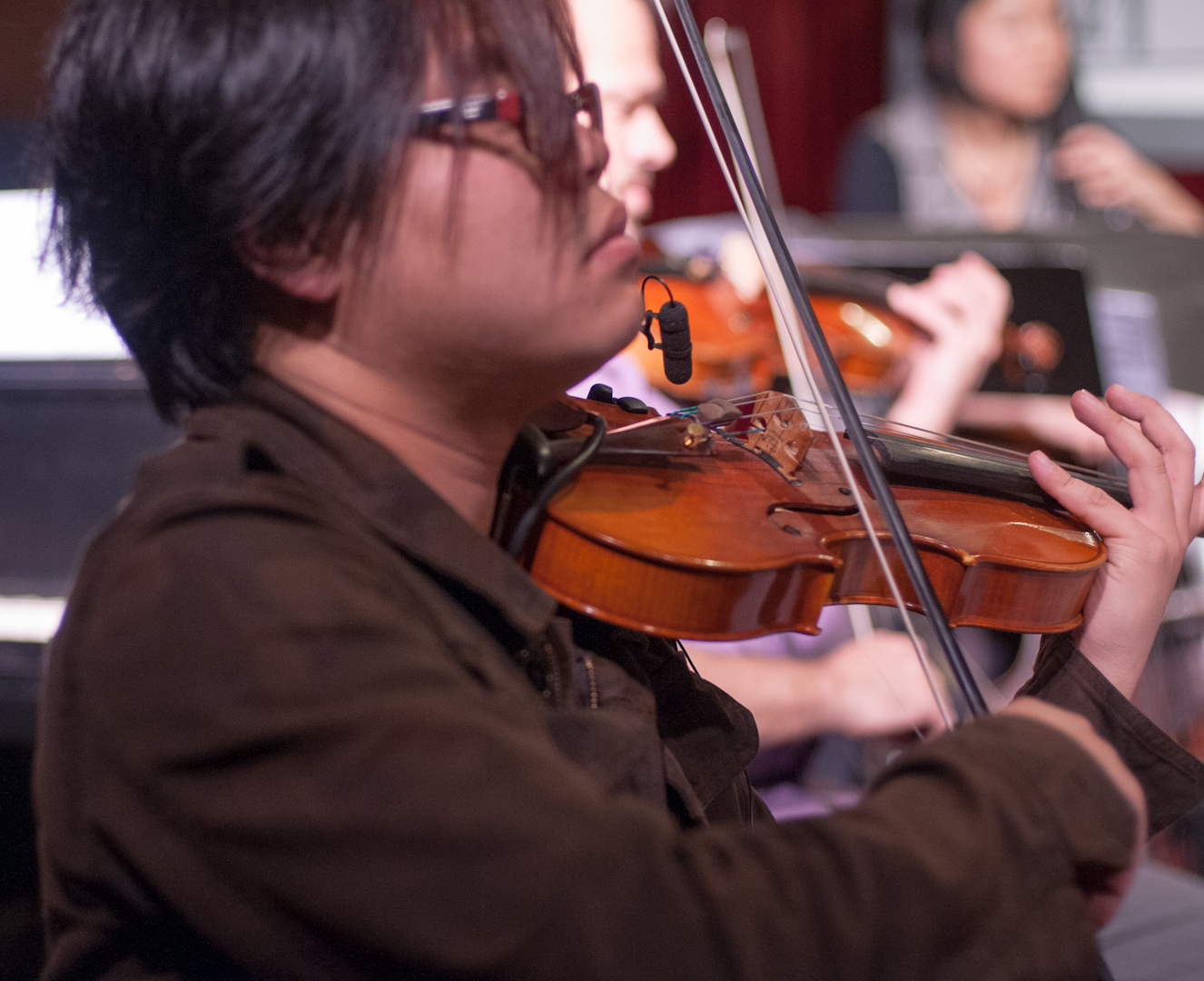 Fung Chern Hwei with Linda Oh at the Jazz Gallery