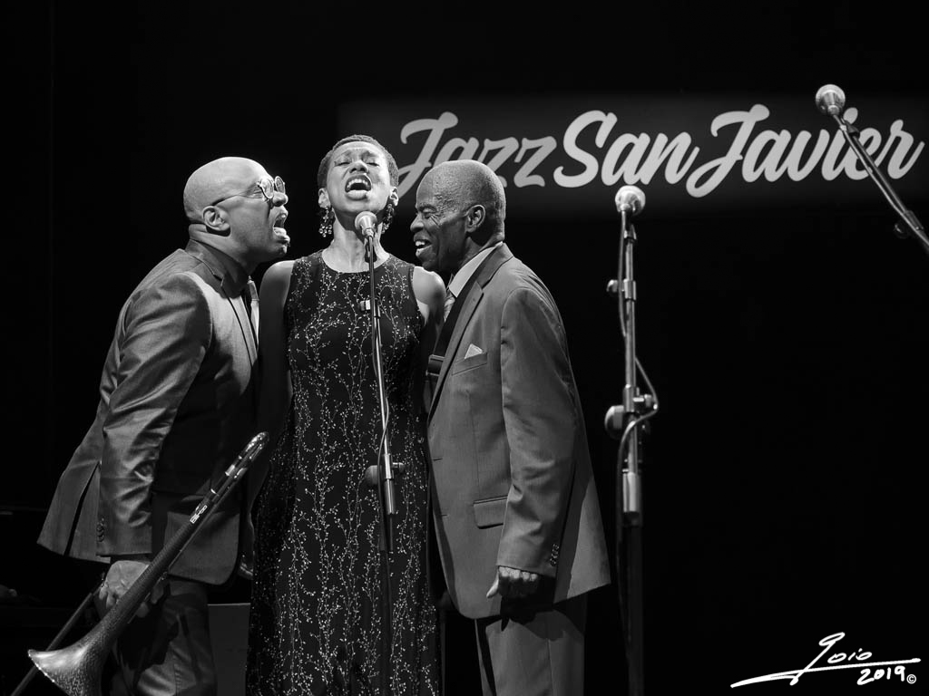 Maceo Parker-Darliene Parker y Greg Boyer-2019