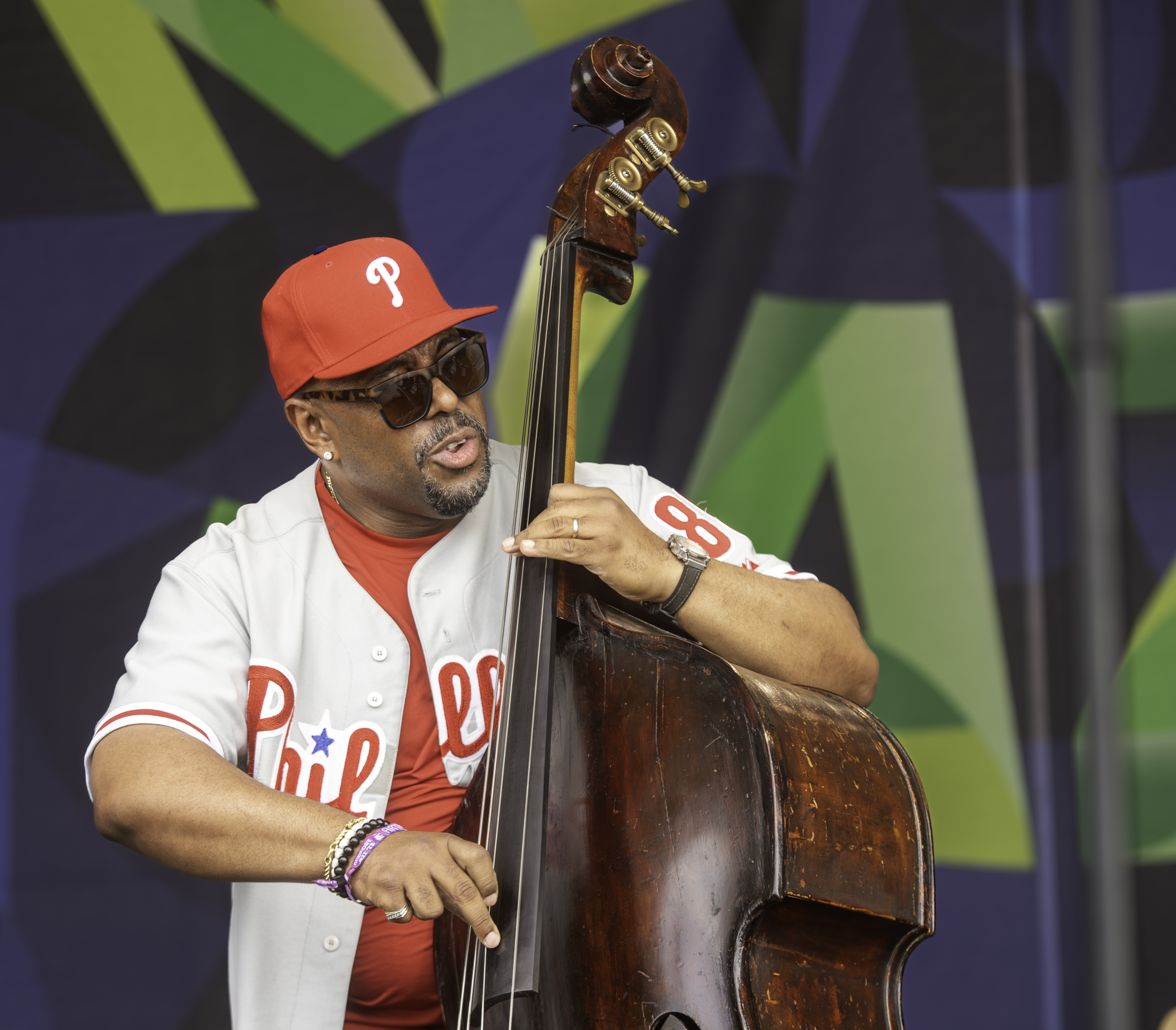 Christian McBride at the Newport Jazz Festival 2023