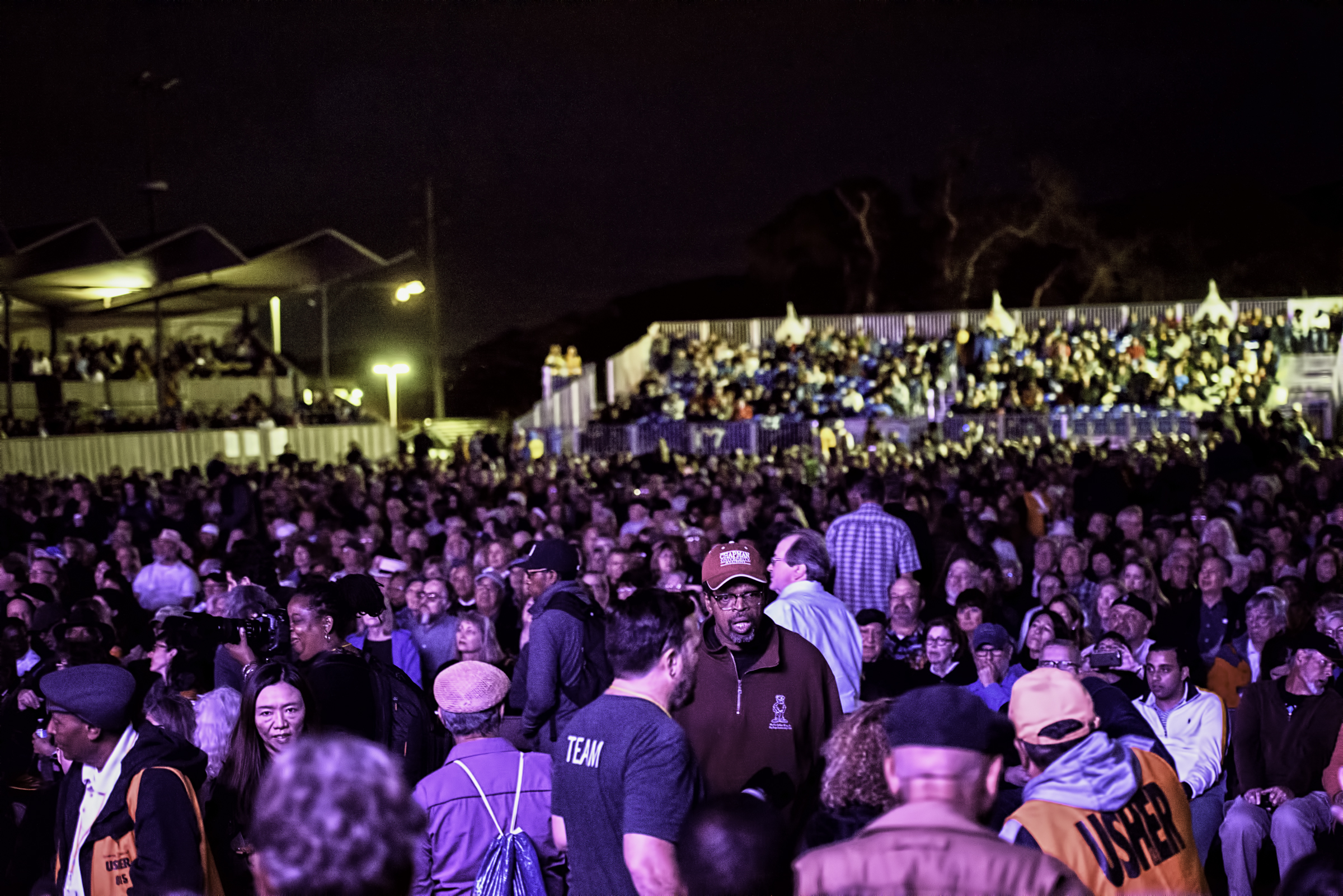 Crowd at Regina Carter's Simply Ella concert at the Monterey Jazz Festival