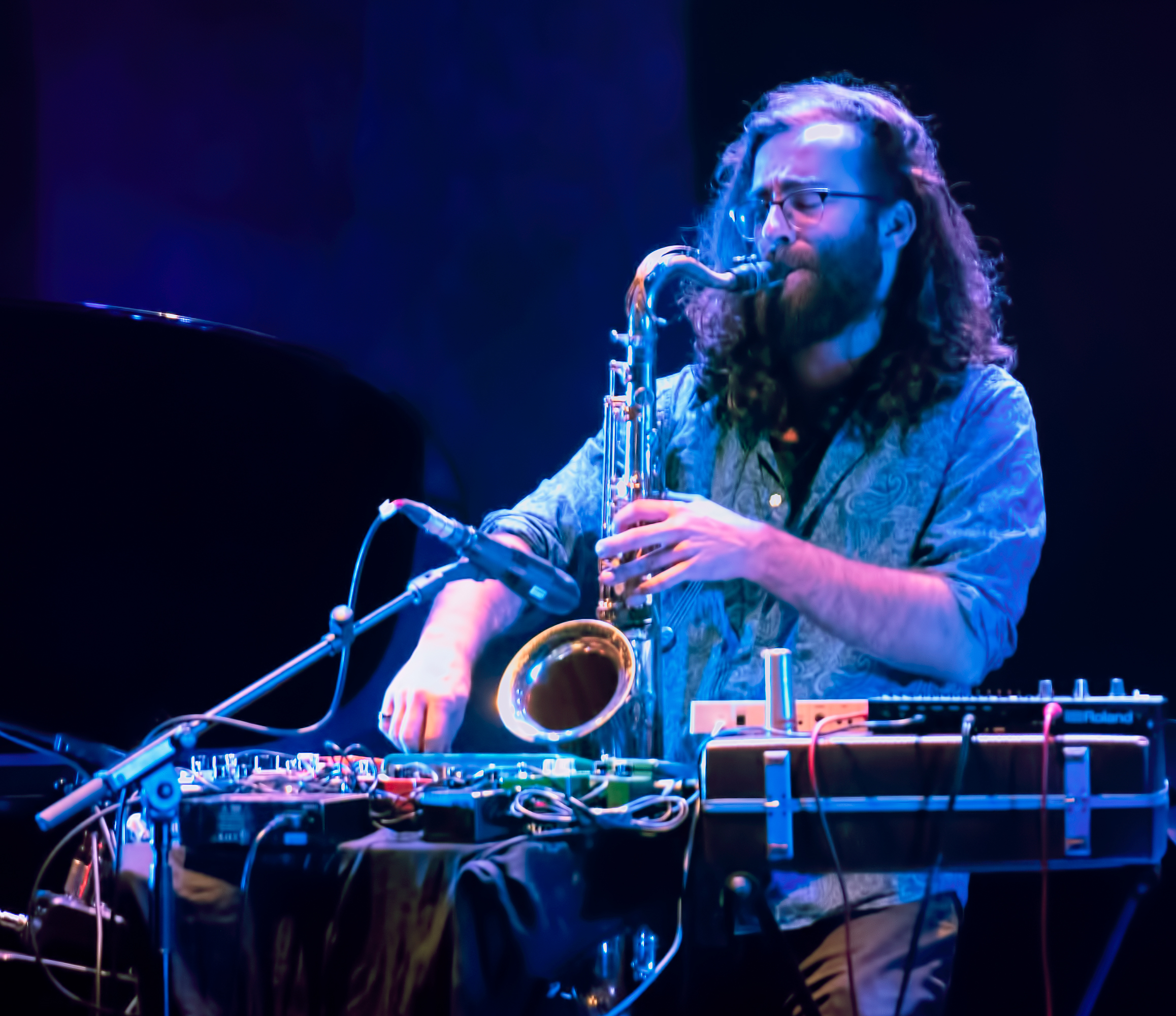 Alex Dodier with SHPIK at The Montreal International Jazz Festival 2018