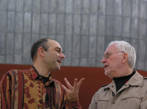 Lee Konitz & Marco Di Gennaro - Roma, Auditorium Feb 2006.JPG