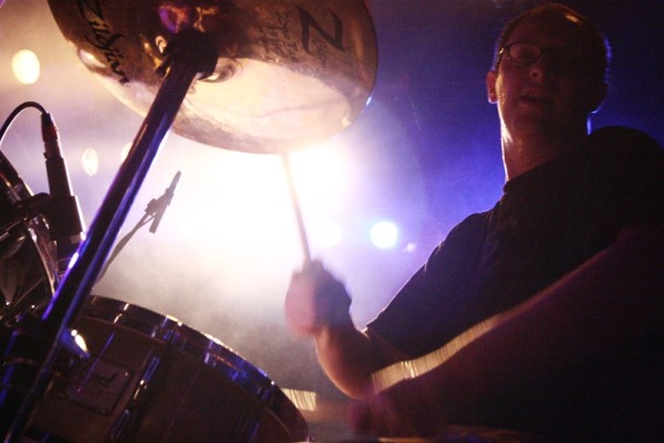 Roderic Mounir with "Knut" at L'Usine, Geneva, Switzerland, 2005