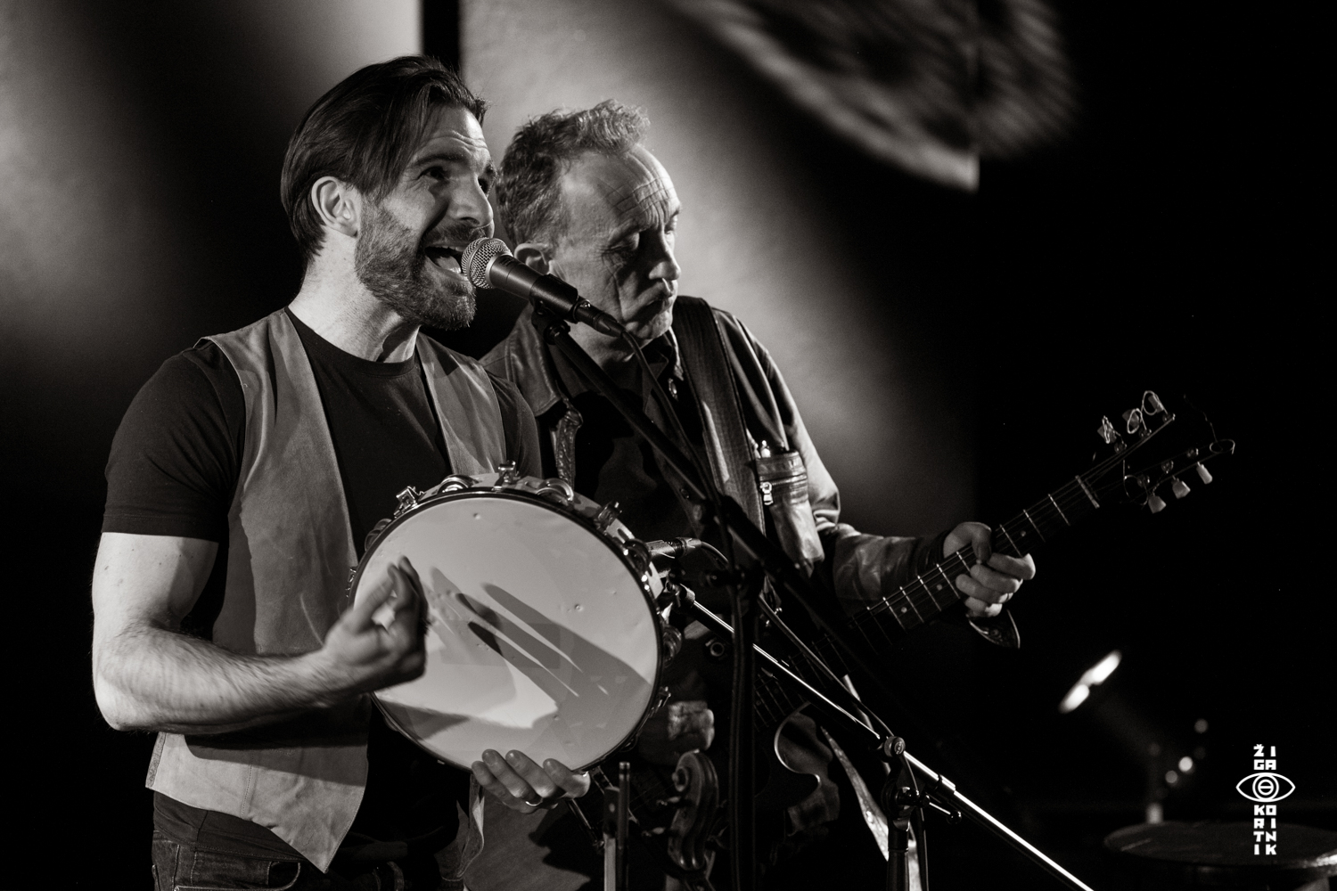 Justin Adams and Mauro Durante