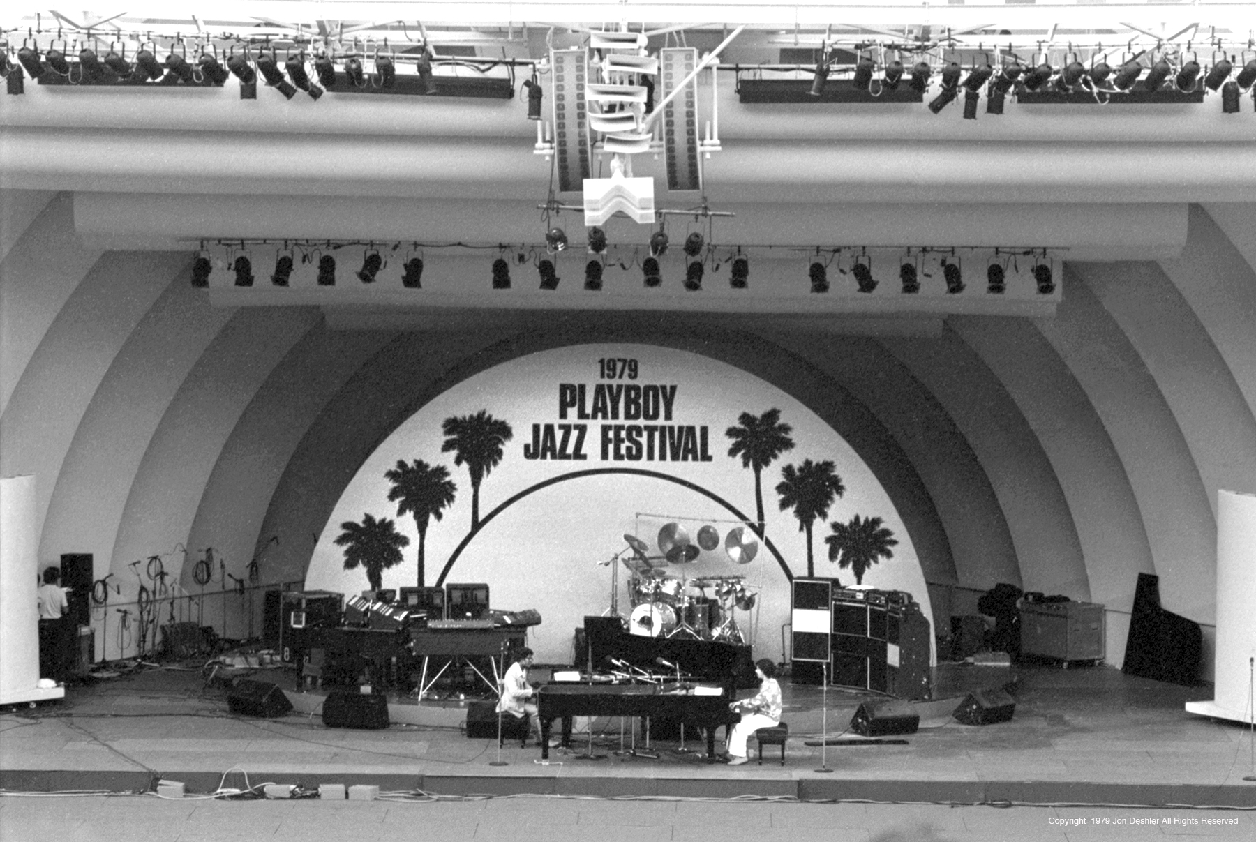 Herbie Hancock & Chick Corea At 1979 Playboy Jazz Festival