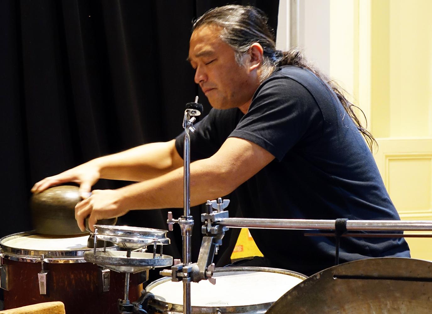 Tatsuya Nakatani at Something Else! Festival