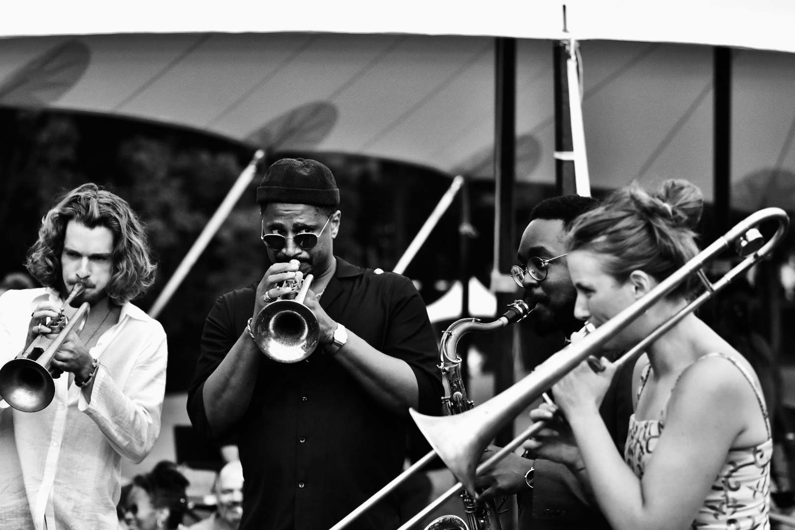 Mariel Bildsten, Chris Lewis, Bruce Harris and Tony Glausi