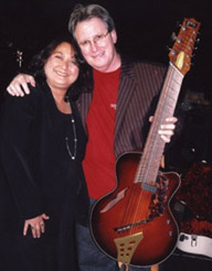 With Francesca Homan
