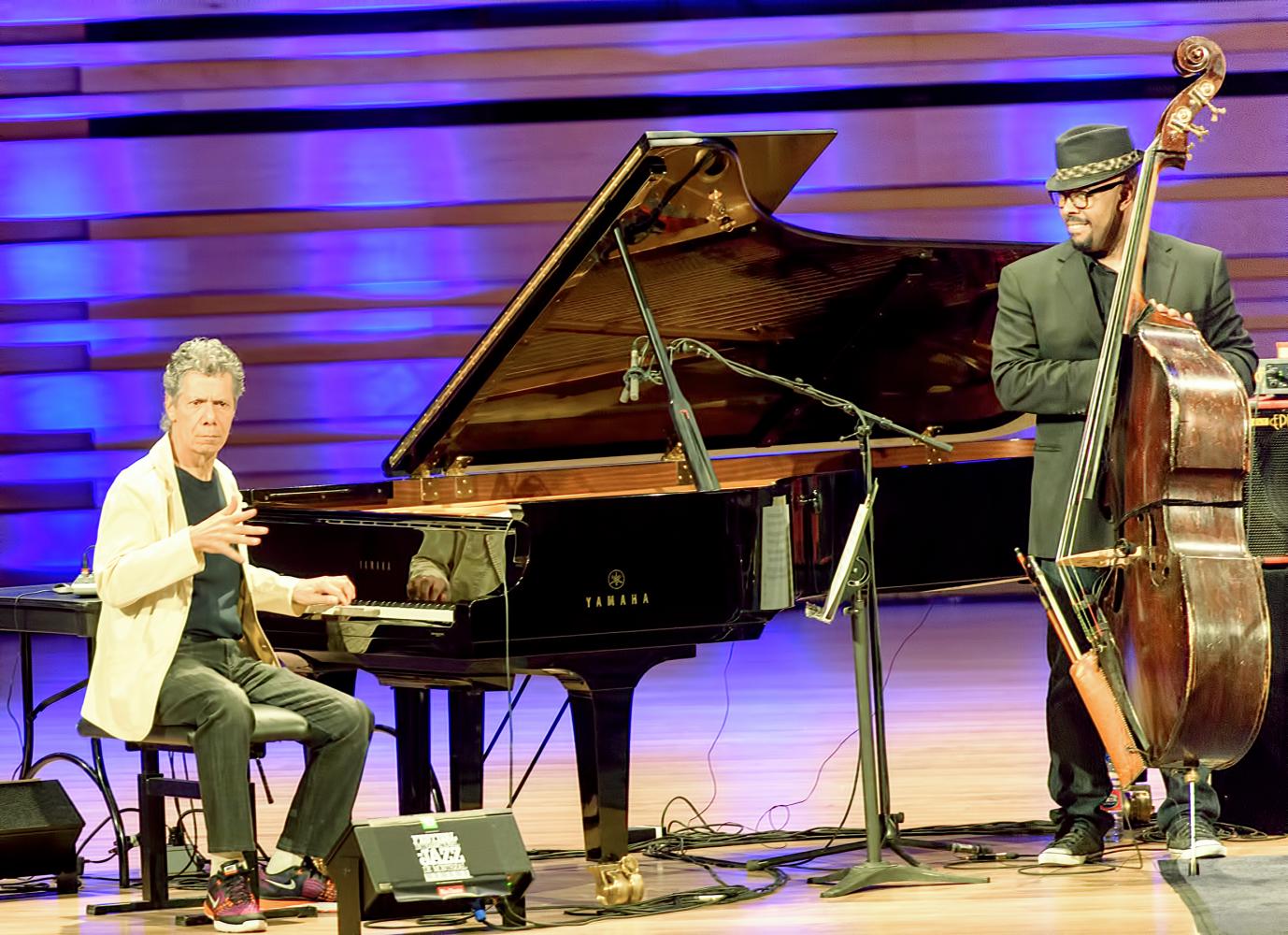 Chick Corea and Christian McBride at the Montreal International Jazz Festival 2016