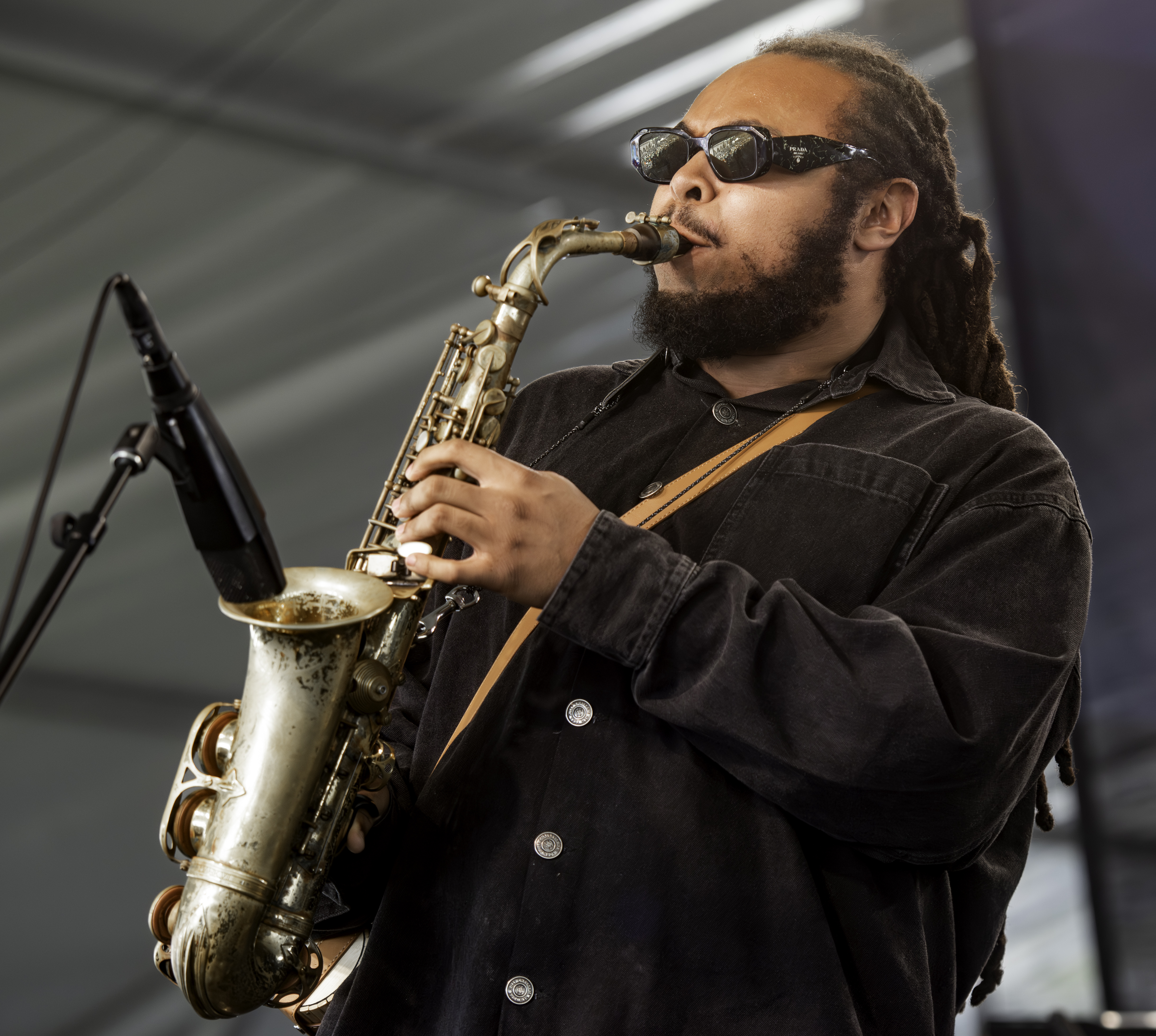 Imannuel Wilkins with Quartet at the Newport Jazz Festival 2023