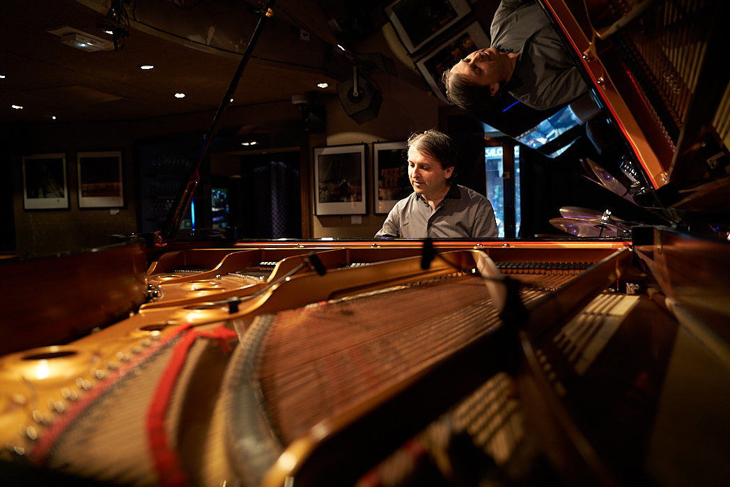 Tamir Hendelman trio rehearsal session in Paris, Sep 2019