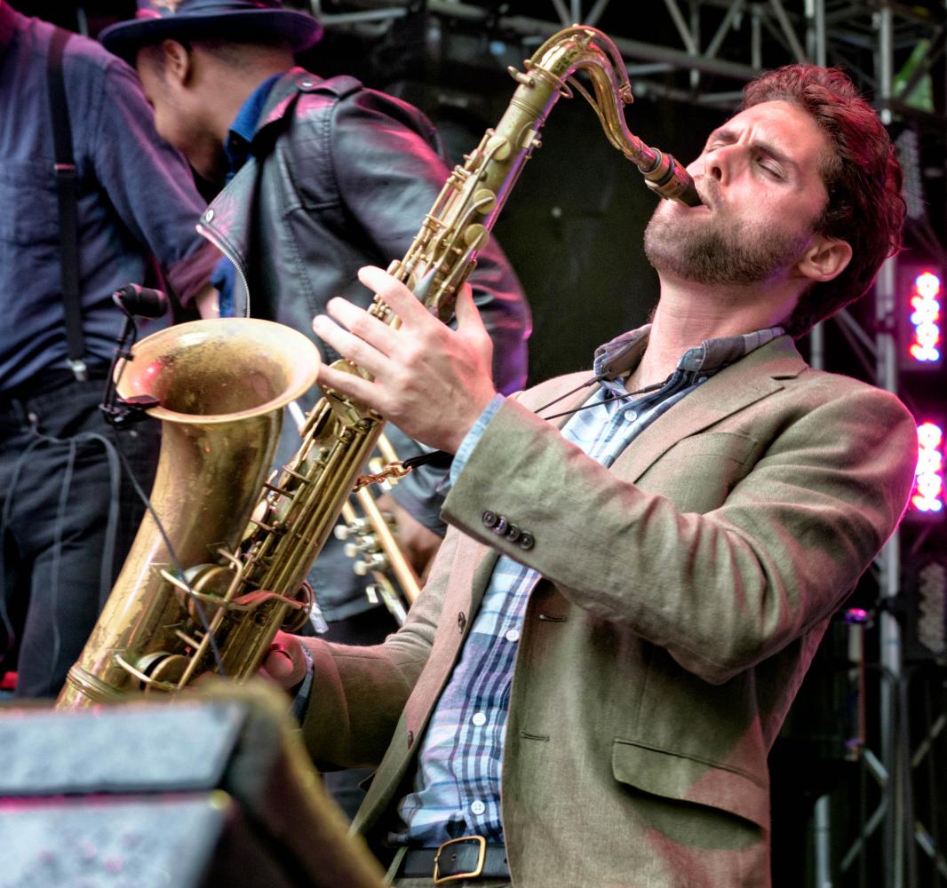 Ben Flocks with Sammy Miller and the Congregation at The Montreal International Jazz Festival 2017