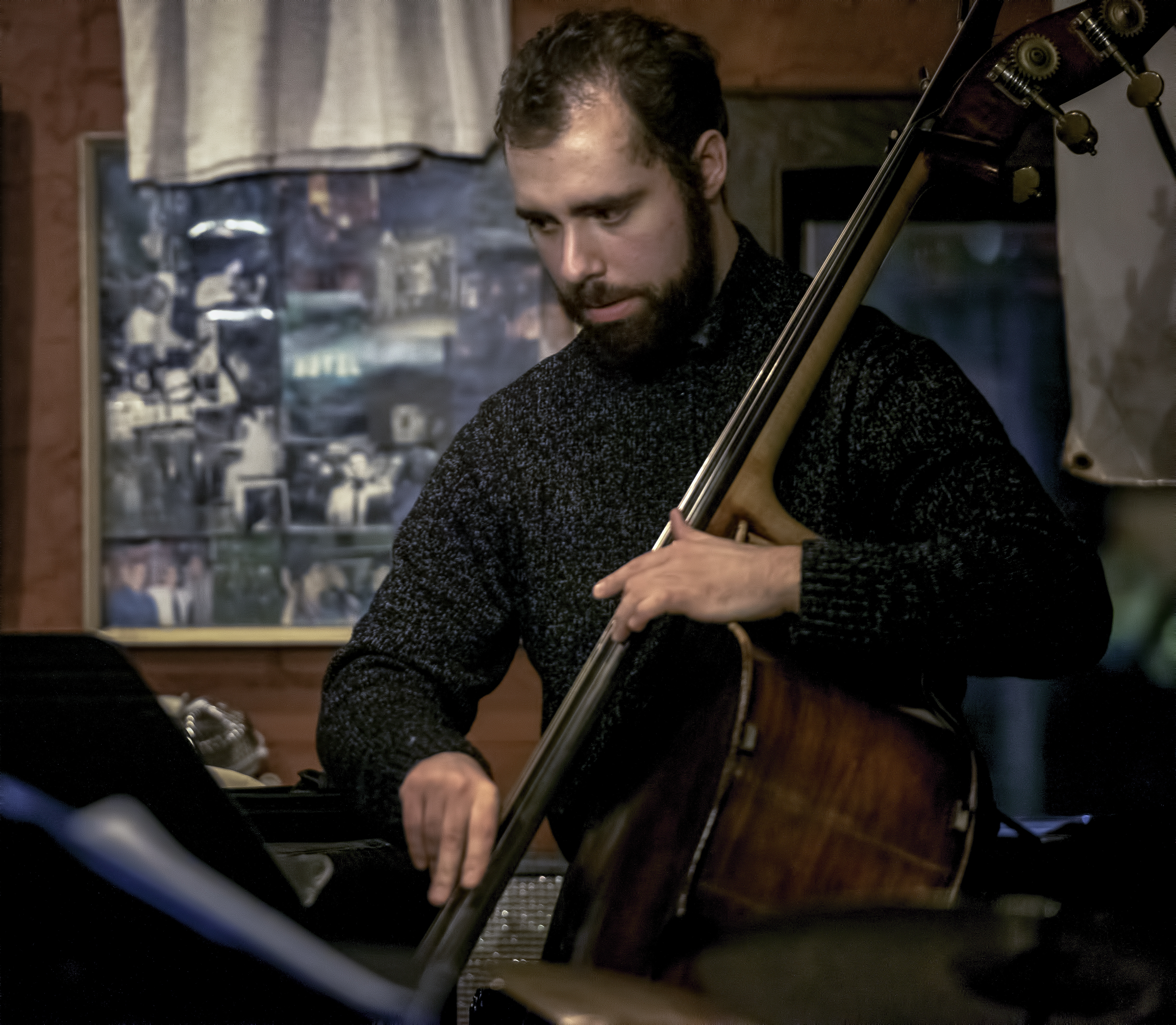 Alex Fournier with the Nick Fraser Group at the Rex