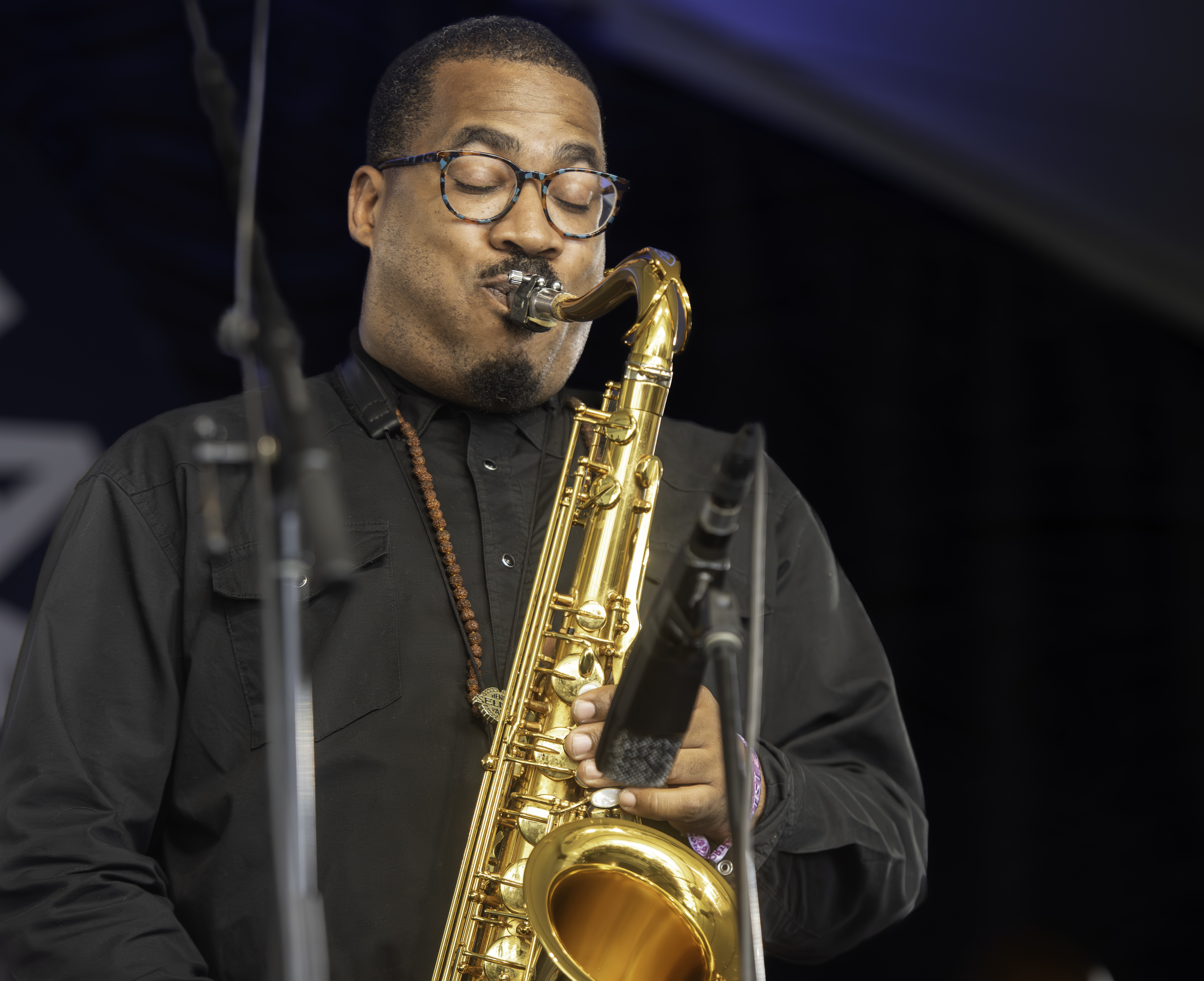 James Brandon Lewis At The Newport Jazz Festival 2023