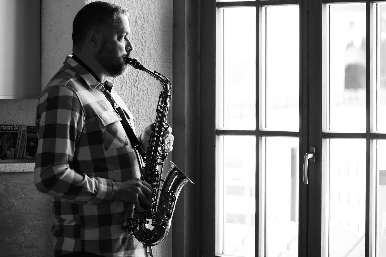 Dave Rempis — jazz photo by Luciano Rossetti | All About Jazz