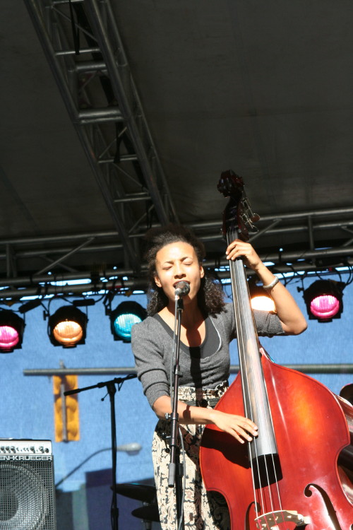 Esperanza Spalding Detroit Jazzfest 2008
