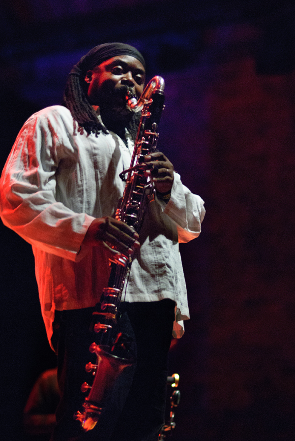 Courtney Pine with Bass Clarinet