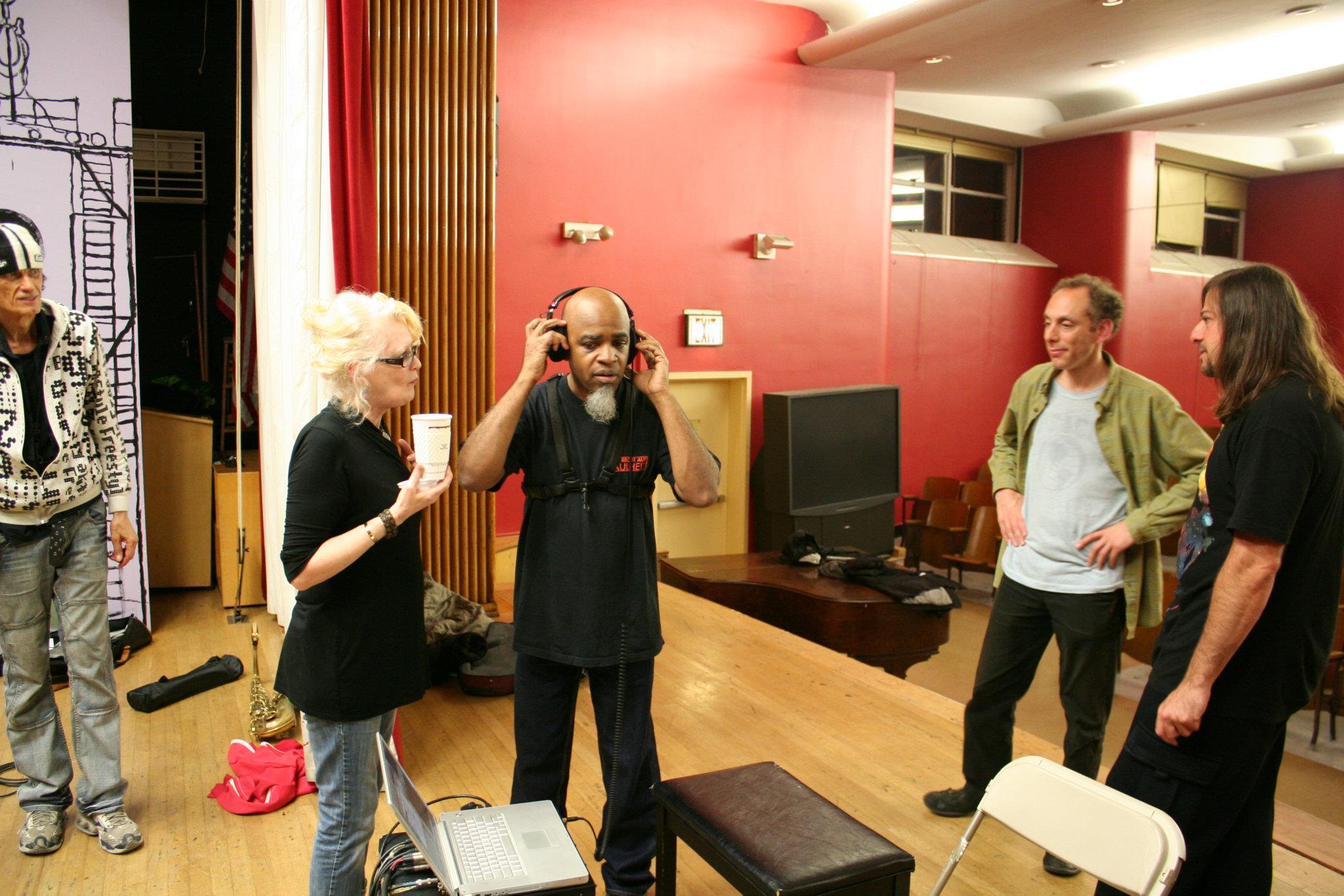 Recording Session with Gunter Hampel and European Trio — jazz photo by Nora McCarthy-Sylvester | All About Jazz