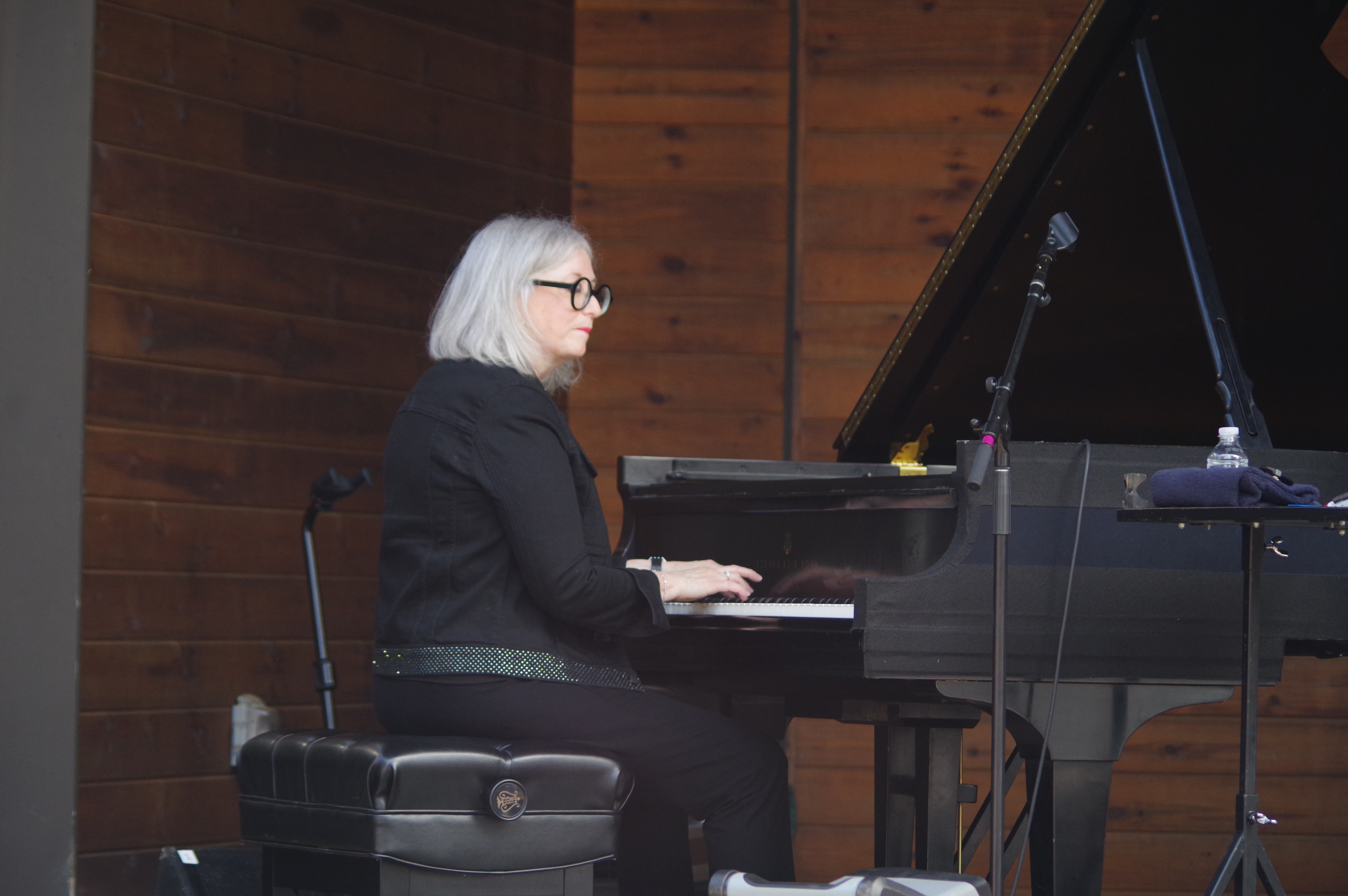 Renee Rosnes — jazz photo by Lee Whiteman | All About Jazz