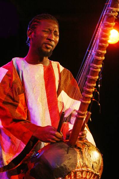 Laou Kayate with "Kara" at the Sud Des Alpes, Amr, Geneva, Switzerland, March 2006