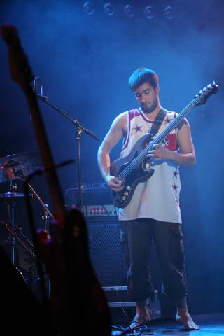 Cyril Moulas with "Lebocal" at the Parc la Grange, Musiques En Ete, Geneva,Switzerland,2005