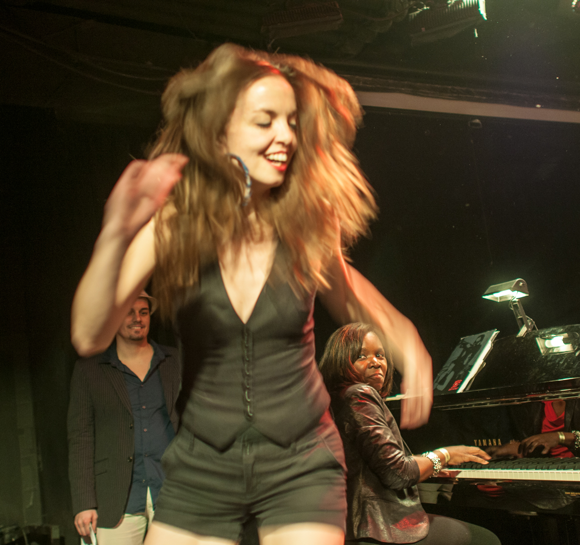 Michelle Dorrance with Celebrate Great Women of Blues & Jazz at le Poisson Rouge at Winter Jazzfest 2013