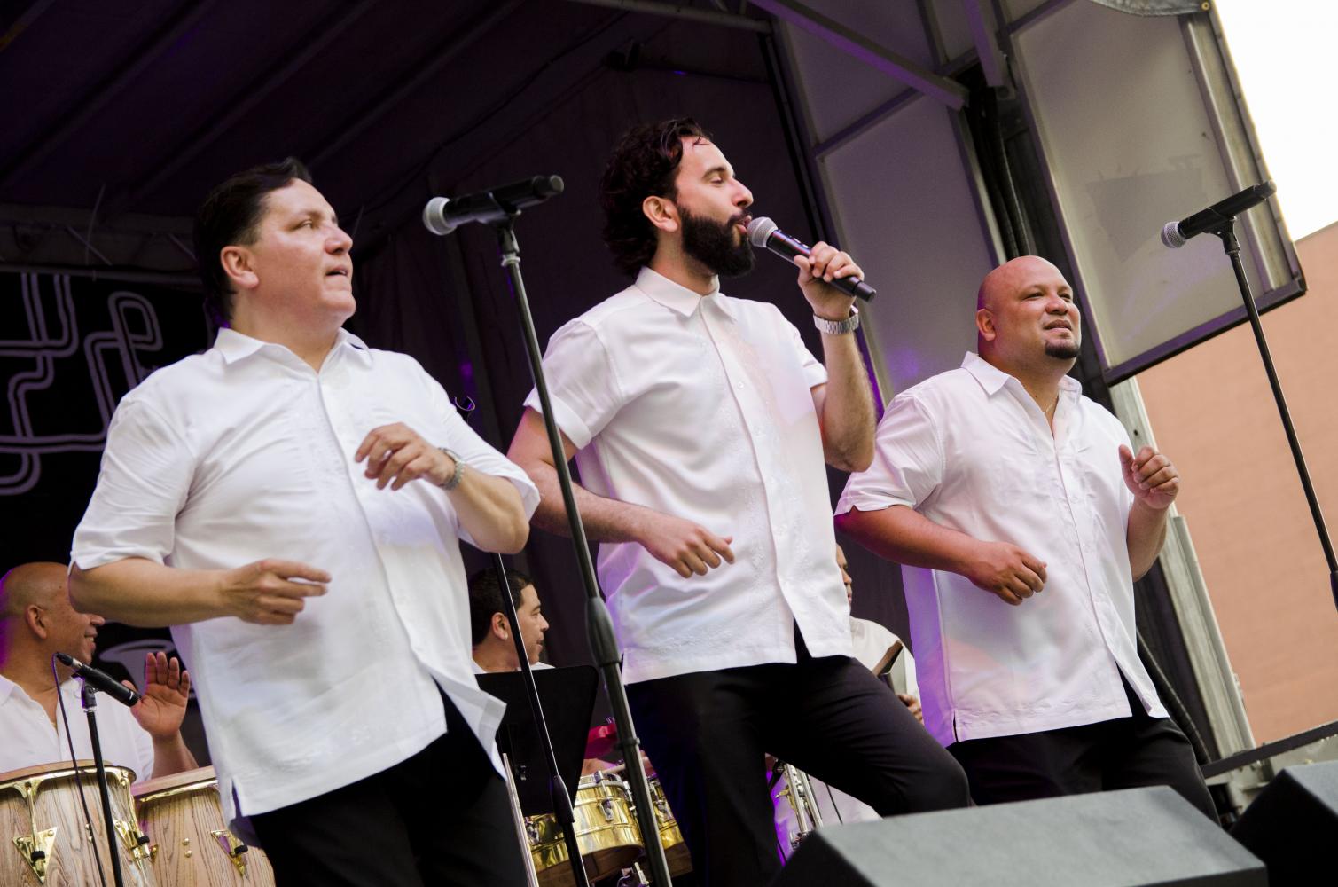 Marco Bermudez, Jeremy Bosch & Carlos Cascante Of Spanish Harlem Orchestra