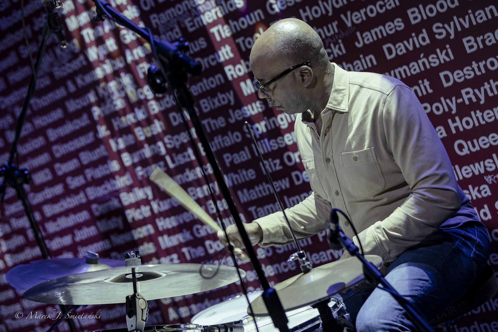 Chad Taylor — jazz photo by Marek J. Śmietański | All About Jazz