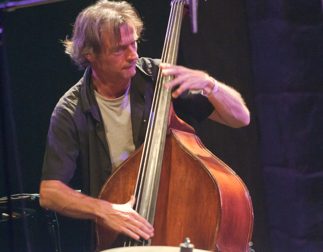 Francois Moutin with the Jean-Michel Pilc Trio at the Montreal International Jazz Festival