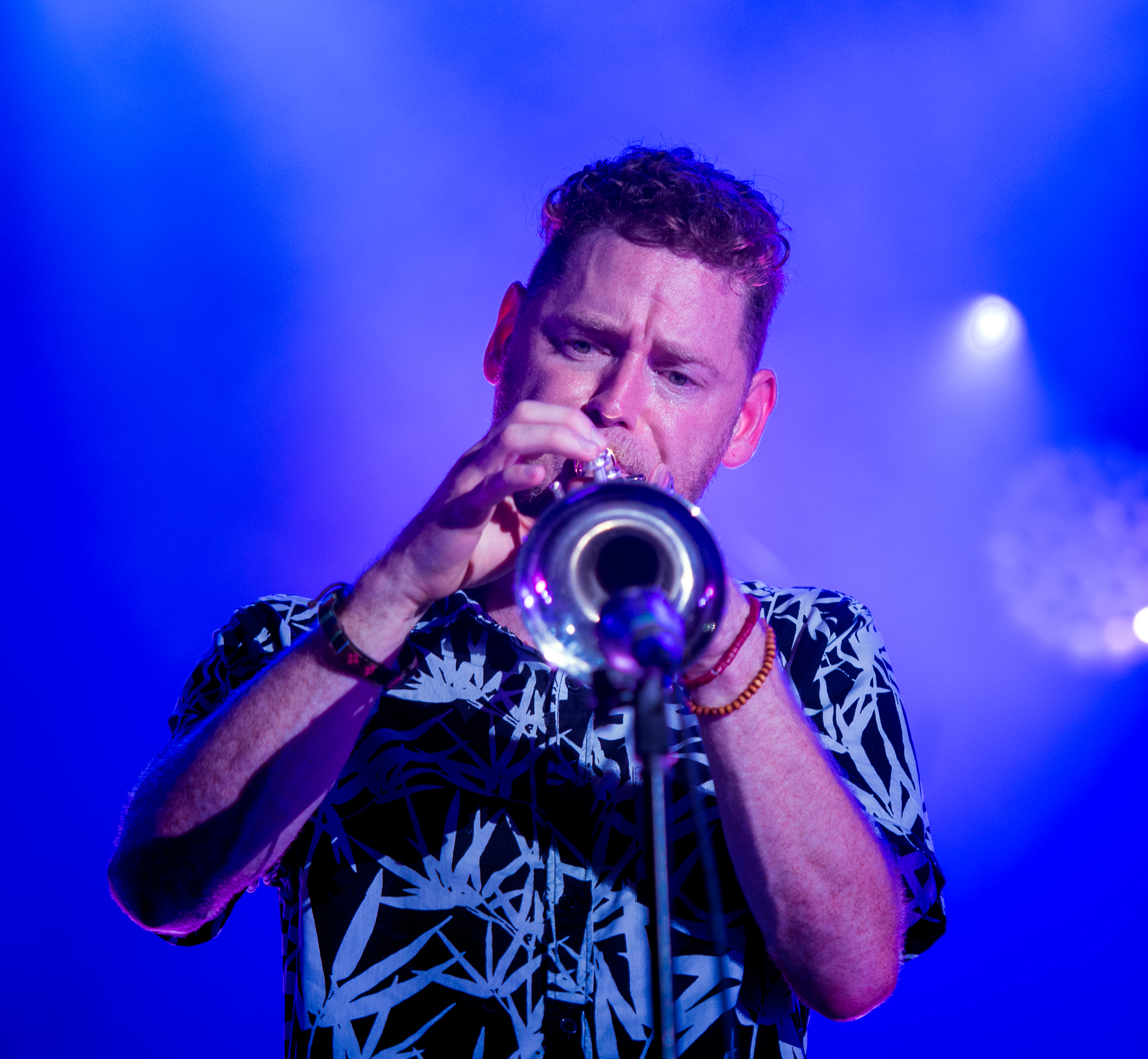 Jon Durbin With The Suffers At The Montreal International Jazz Festival 2018