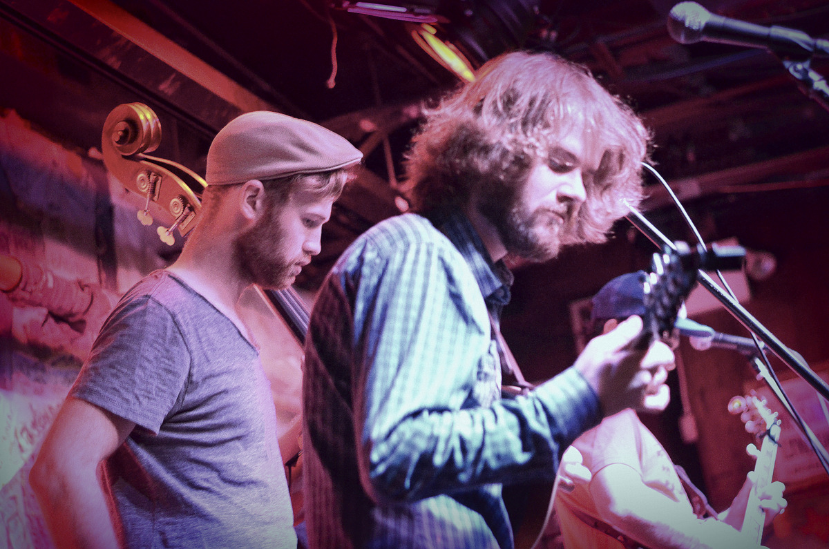 Mustered Courage at Hill Country Bbq in Nyc on 7-28-14.