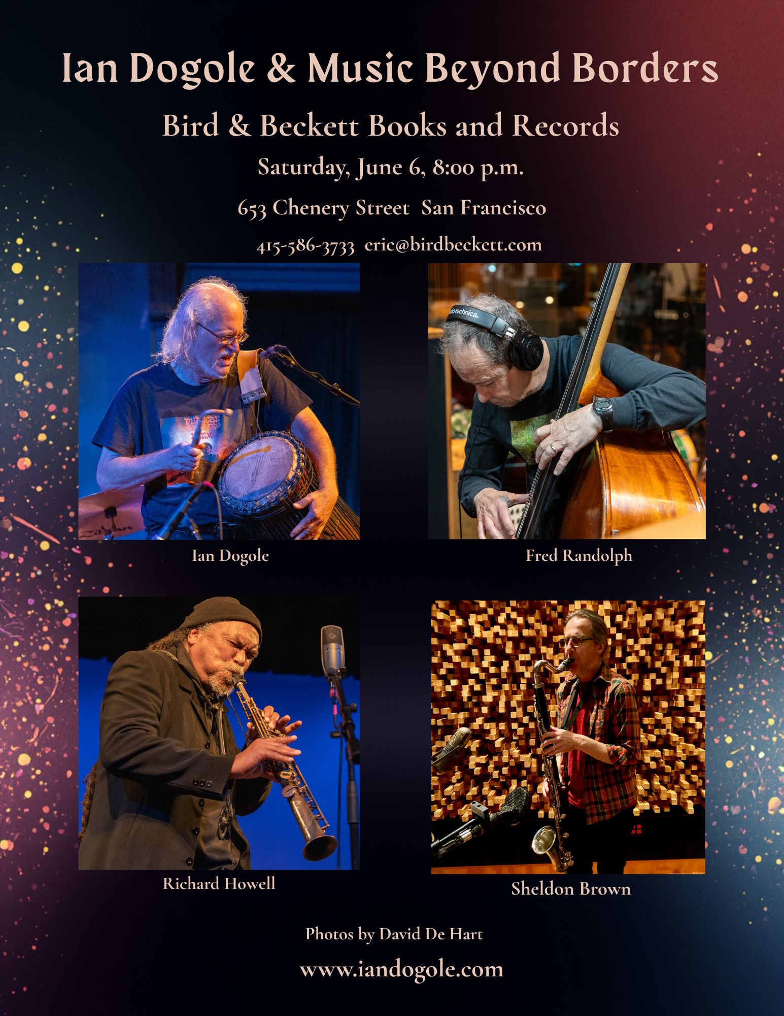 Ian Dogole & Music Beyond Borders — jazz photo by Ian Dogole | All About Jazz