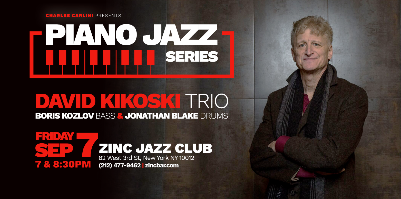 Piano Jazz Series: David Kikoski