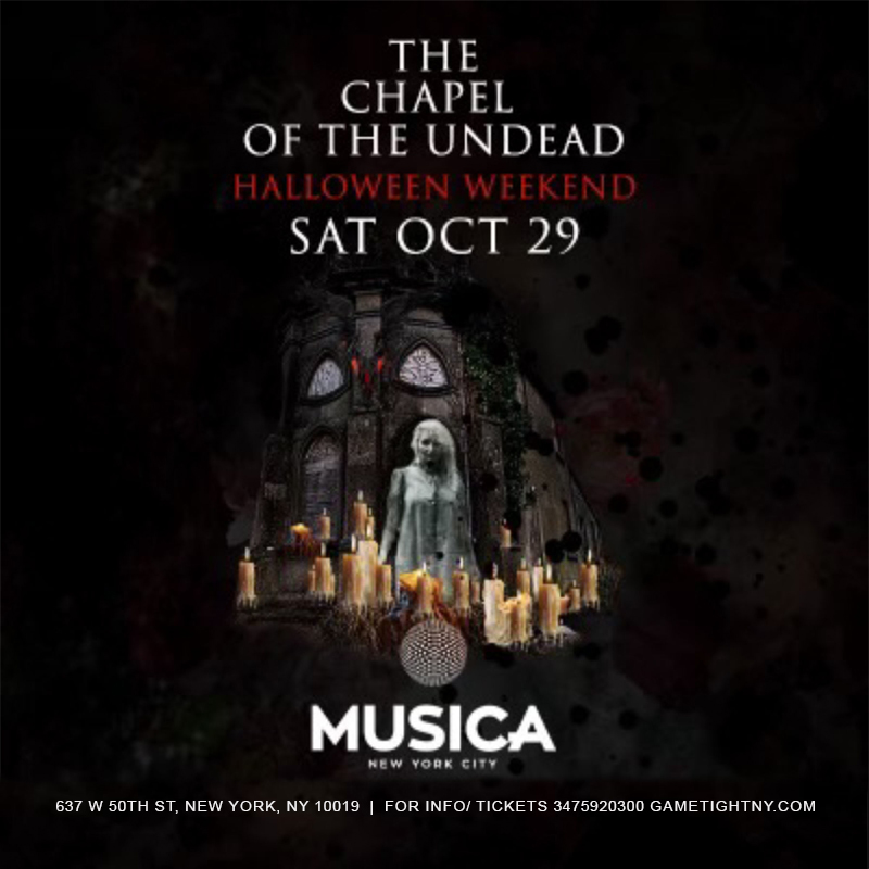 Musica Club Nyc Halloween Saturday Night Party 2022